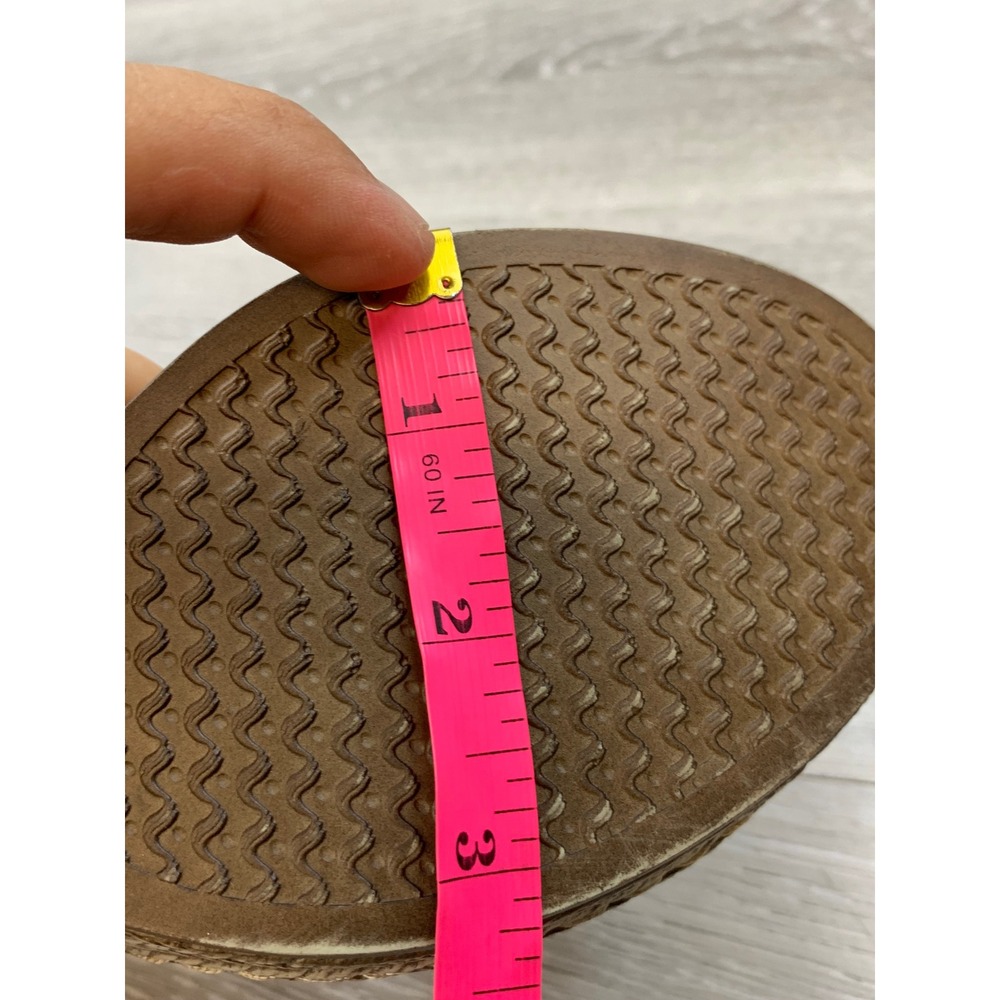 Rieker Antistress Women's Gold Metallic Elastic Wedge Sandals Size 39 EU 8 US - Picture 12 of 12